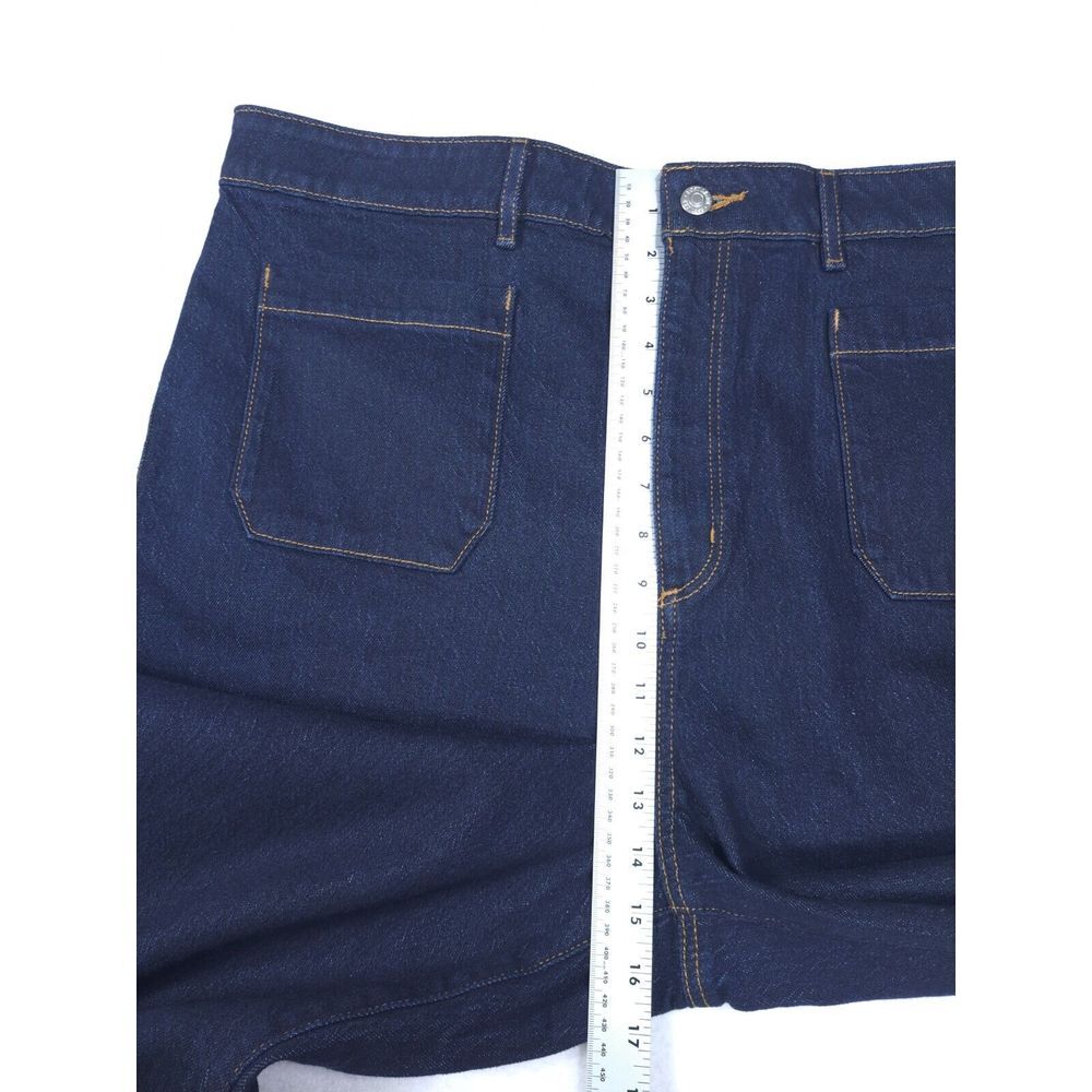 Ann Taylor Loft Jeans Woman's 34 ACT‎ 40 Dark Indigo Blue The Wide Leg High Rise - Picture 13 of 13